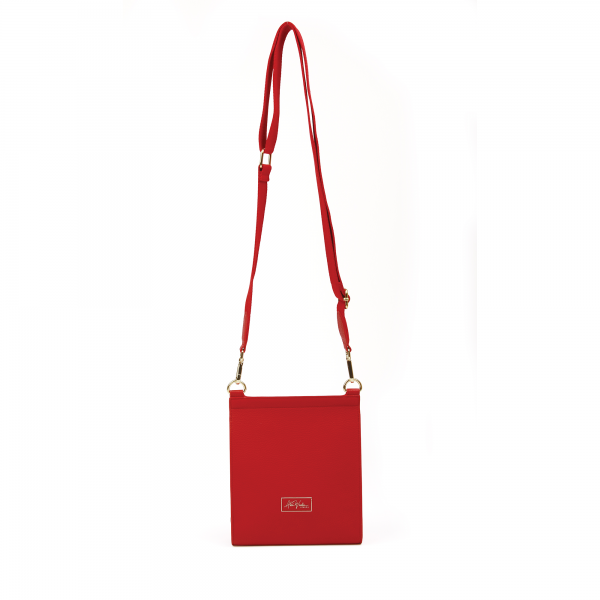 Alice Wheeler Bloomsbury Cross Body Bag - Red